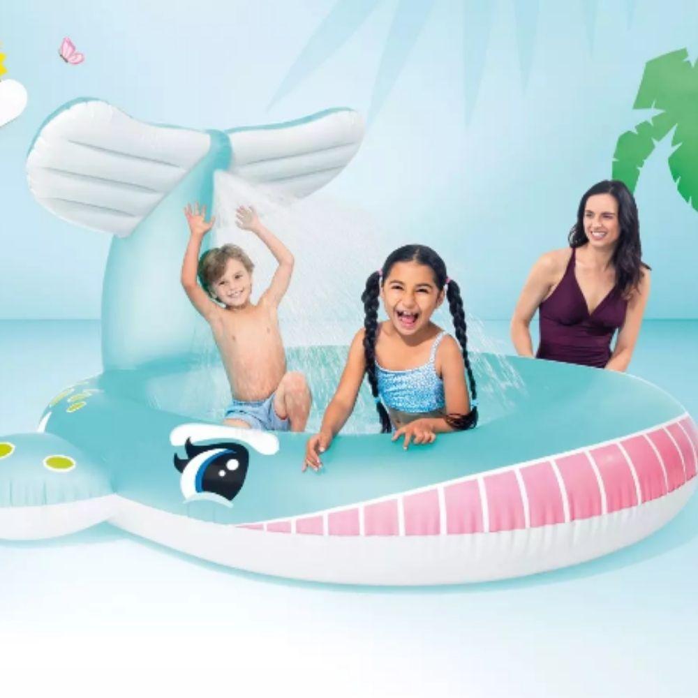 Intex Whale Inflatable Spray Kiddie Pool - Choice Stores