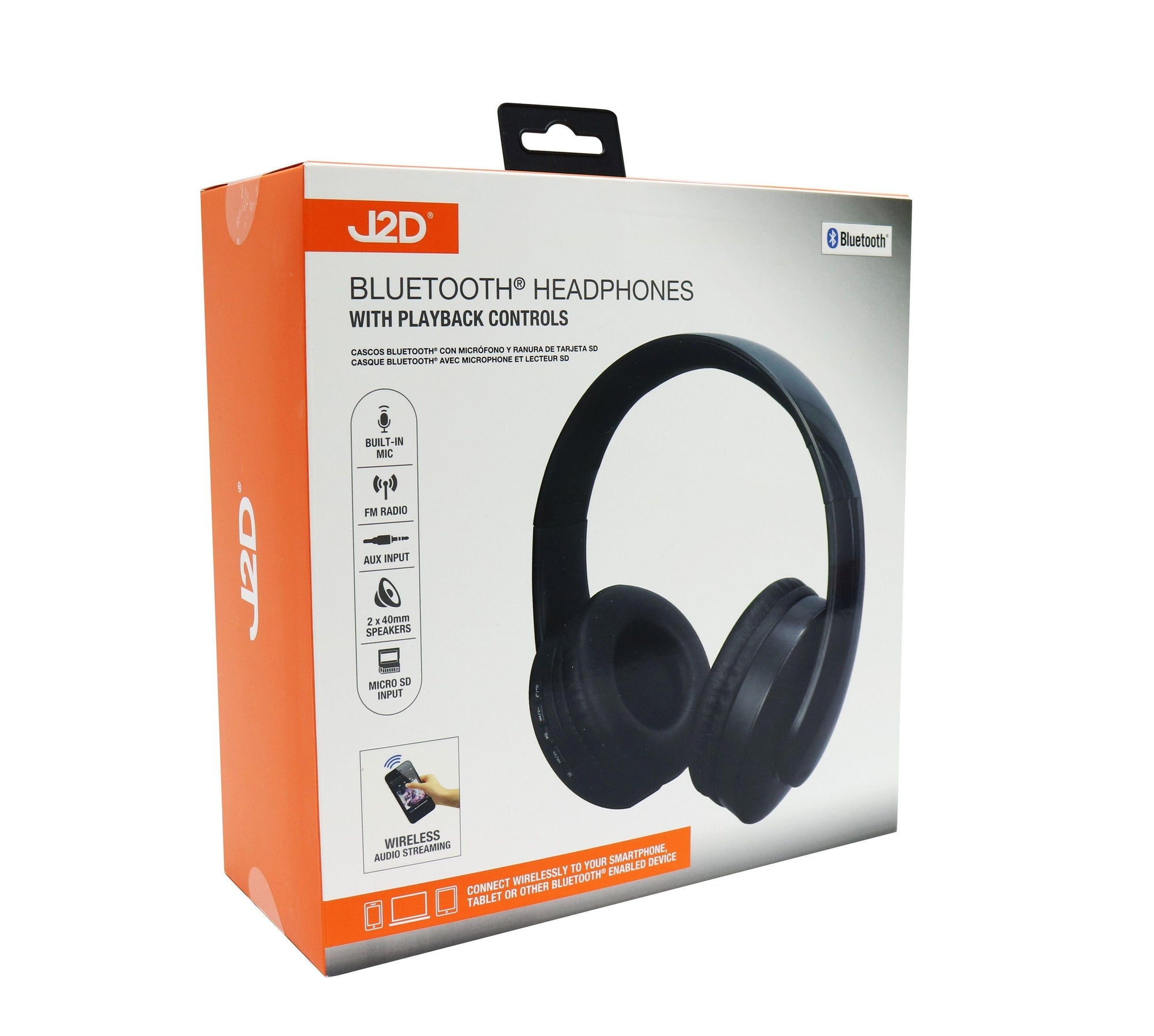 J2D Bluetooth Wireless Headphones - Choice Stores