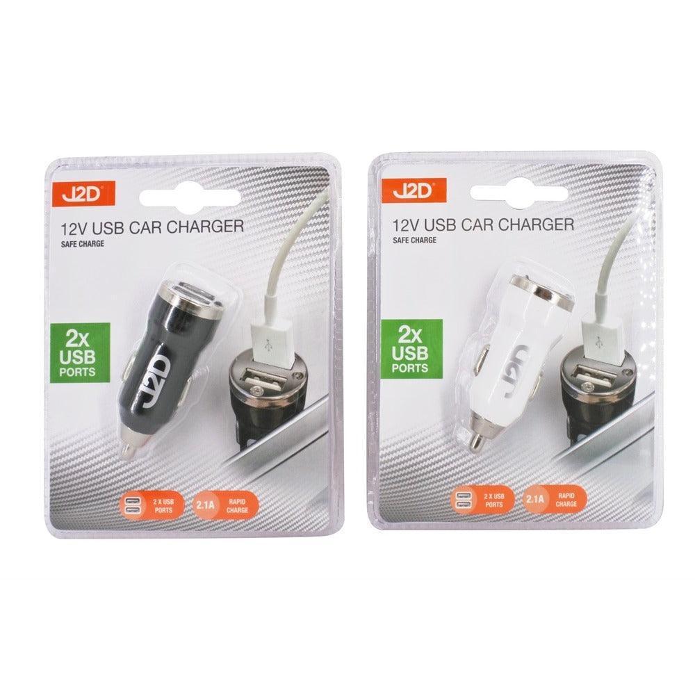 J2D USB Twin Car Charge Adapter 12V – Choice Stores