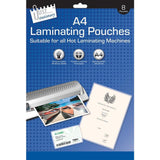 Just Stationery A4 Laminating Pouches | Pack of 8 - Choice Stores