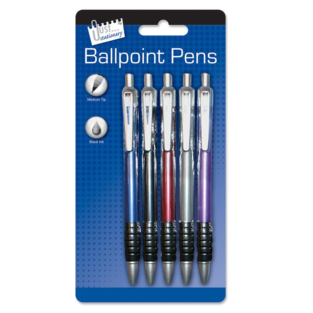 Just Stationery Ballpoint Pens | Pack of 4 - Choice Stores