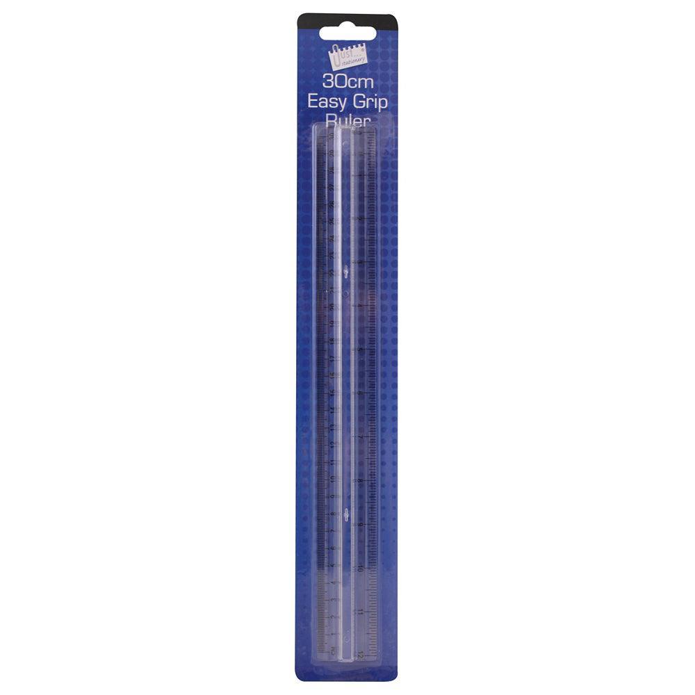 Just Stationery Clear Easy Grip Ruler | 30cm – Choice Stores
