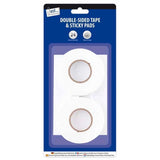 Just Stationery Double Sided Tape & Sticky Pads | 24 Pack - Choice Stores