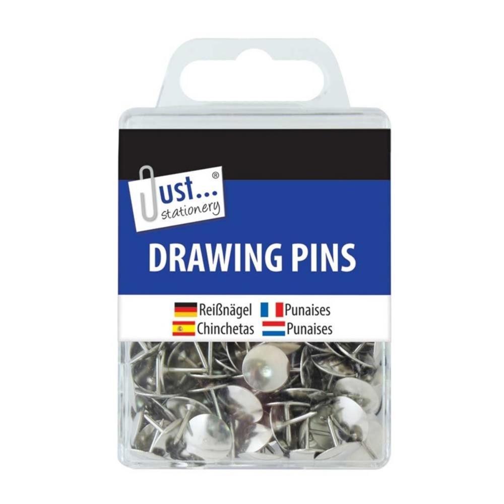Just Stationery Drawing Pins | 120 Pins - Choice Stores