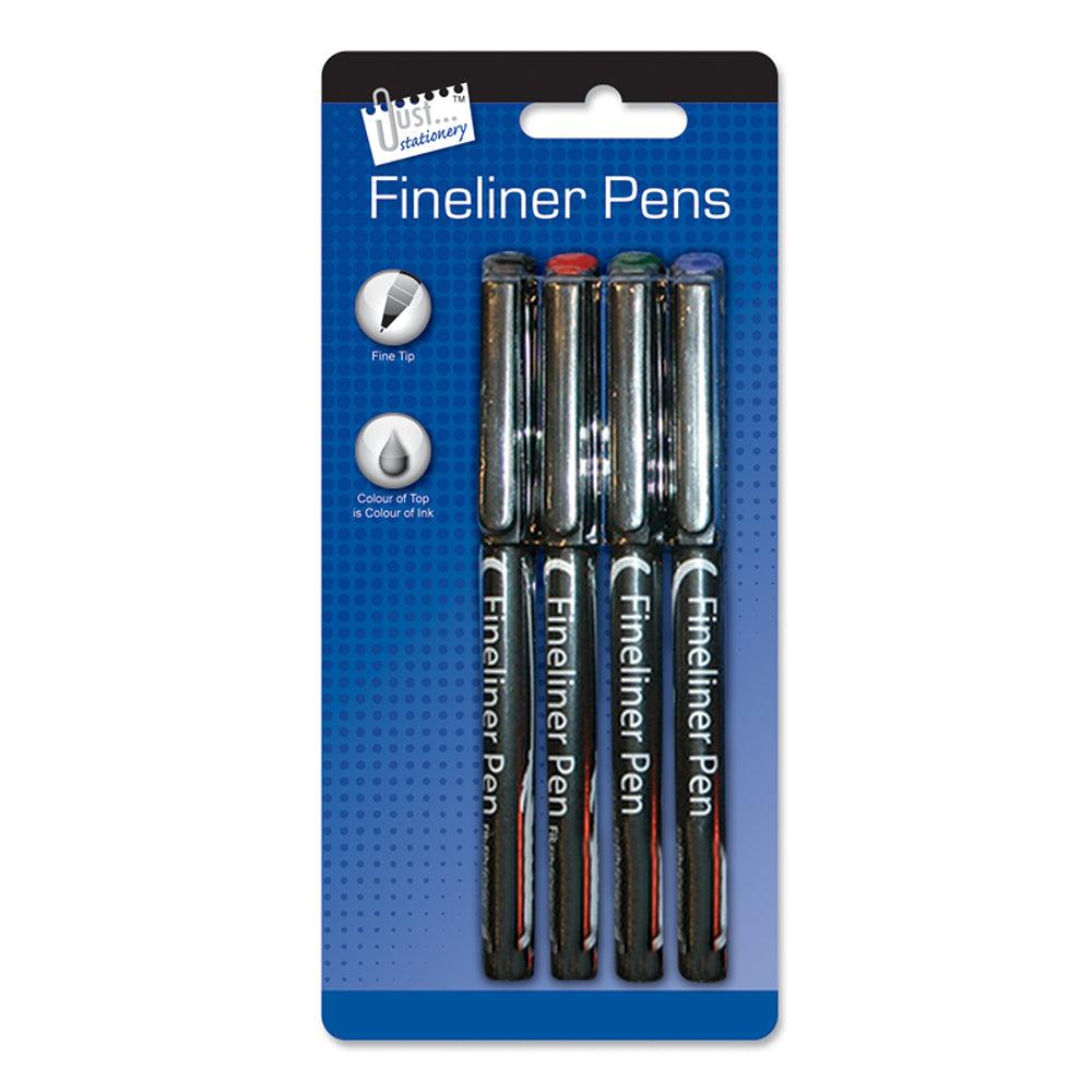 Just Stationery Fineliner Pen | Pack of 3 - Choice Stores