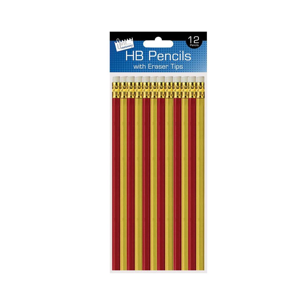 Just Stationery Pencils HB | Pack of 12 - Choice Stores