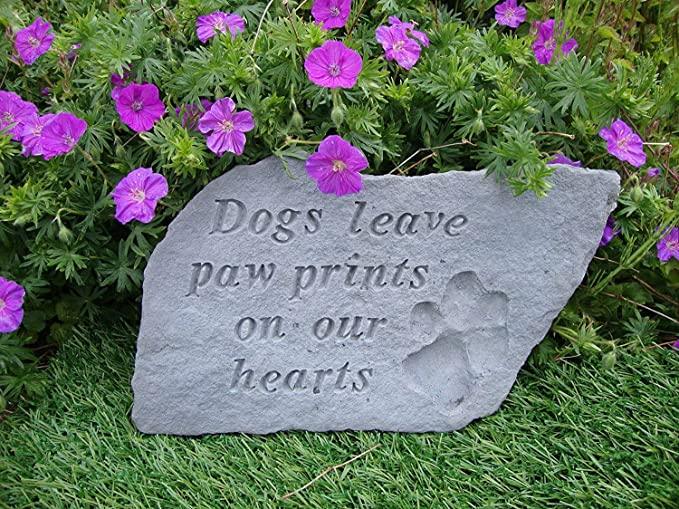 Kay Berry Dogs Leave Paw Prints Garden Stone - Choice Stores