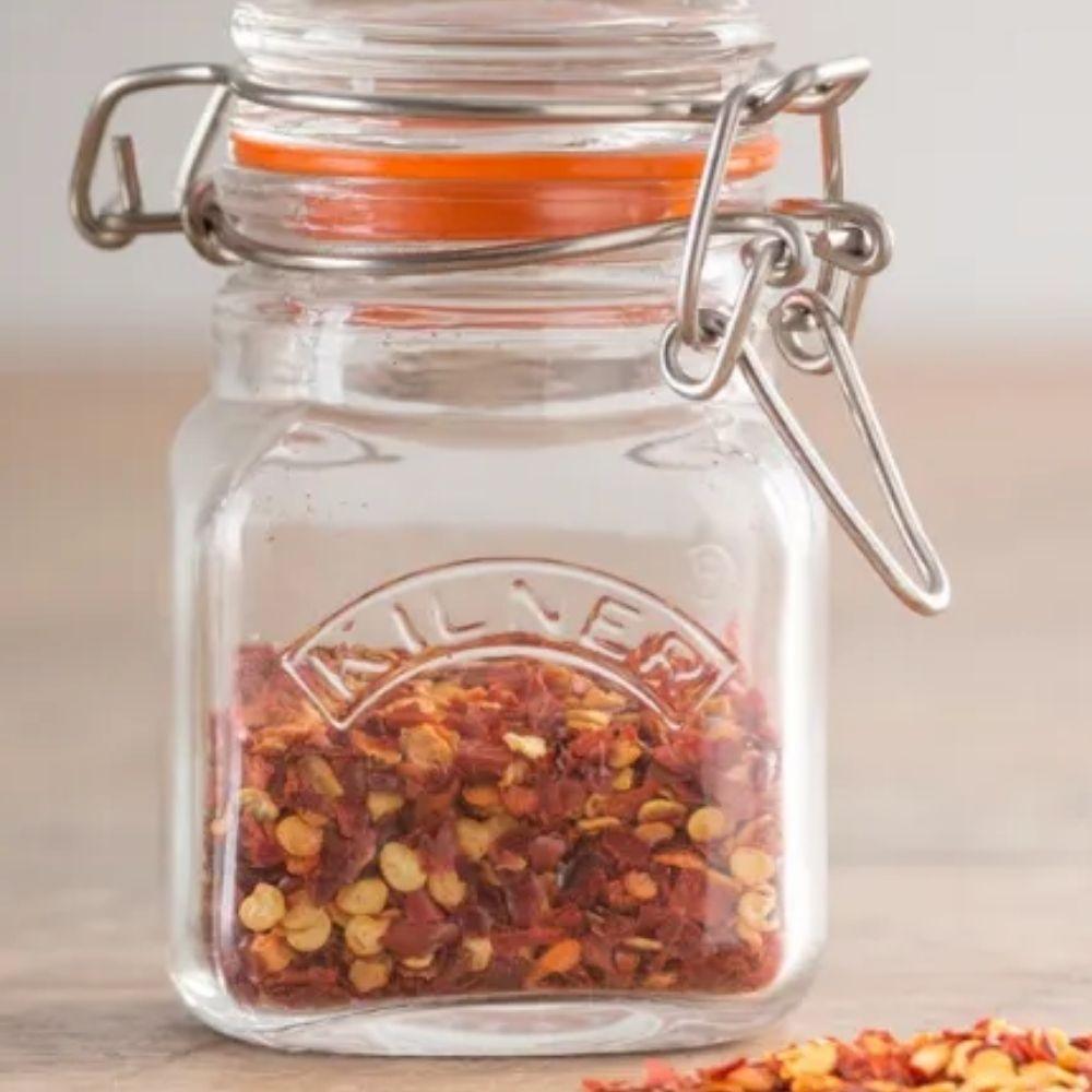 Kilner Clip Top Square Spice Jar | 70ml - Choice Stores