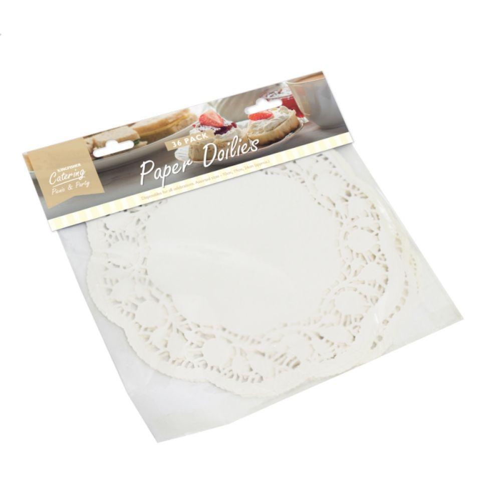 Kingfisher Catering Assorted Paper Doilies | 36 Pack - Choice Stores
