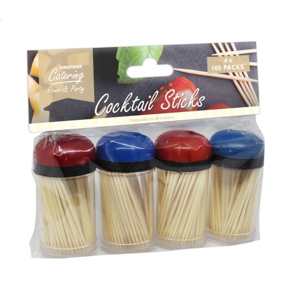 Kingfisher Catering Cocktail Sticks | 4 x 100 Packs - Choice Stores