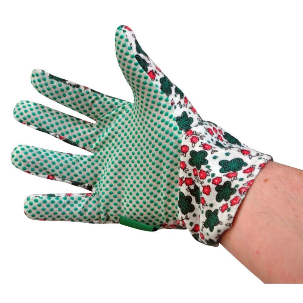 Kingfisher Ladies Lightweight Polka Dot And Floral Gloves - Choice Stores