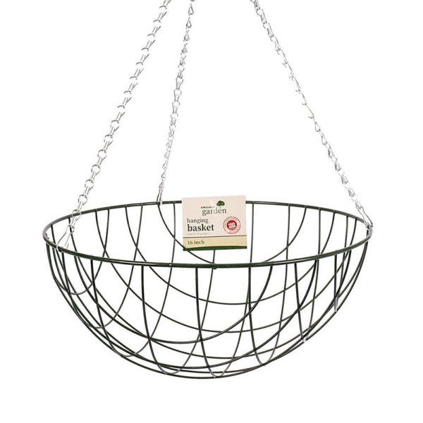 Kingfisher Metal Hanging Basket | 16inch (41cm) - Choice Stores