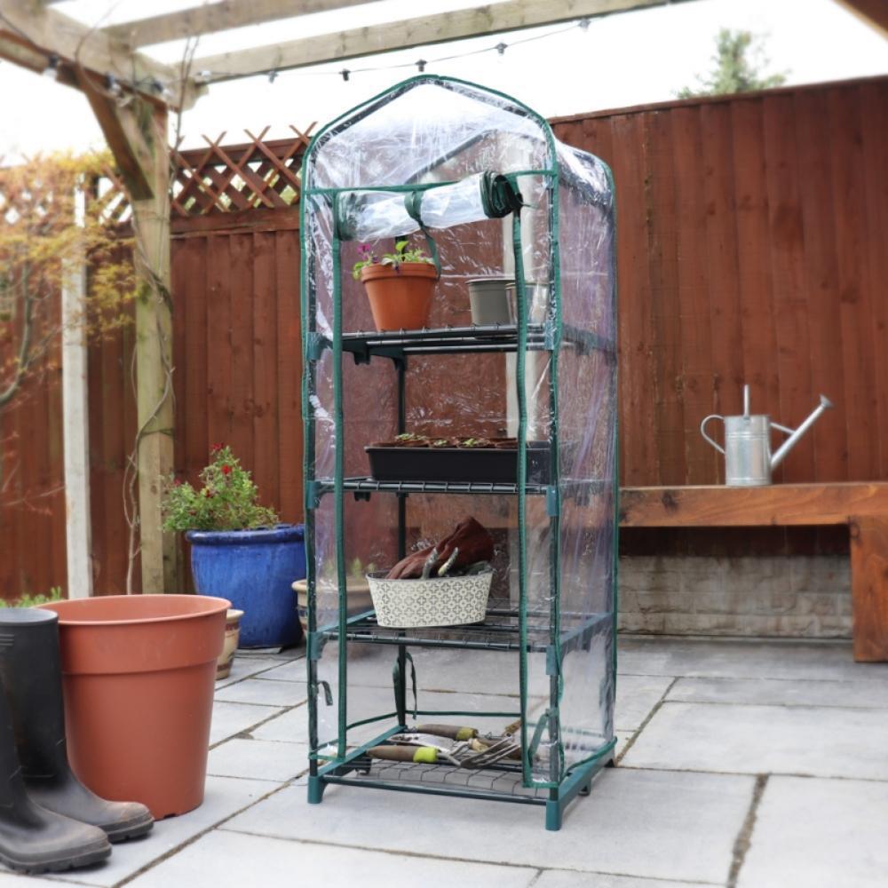 Kingfisher Premium 4 Tier Greenhouse - Choice Stores