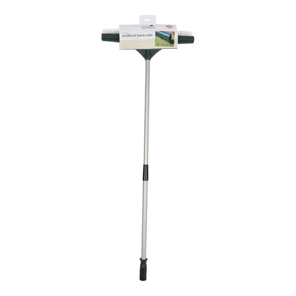 Kingfisher Telescopic Artificial Lawn Rake - Choice Stores