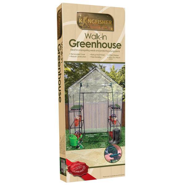 Kingfisher Walk In Greenhouse - Choice Stores