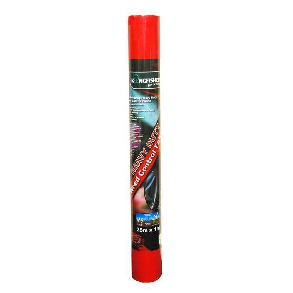 Kingfisher Weed Guard Contol Fabric | 25m x 1m | Heavy Duty - Choice Stores