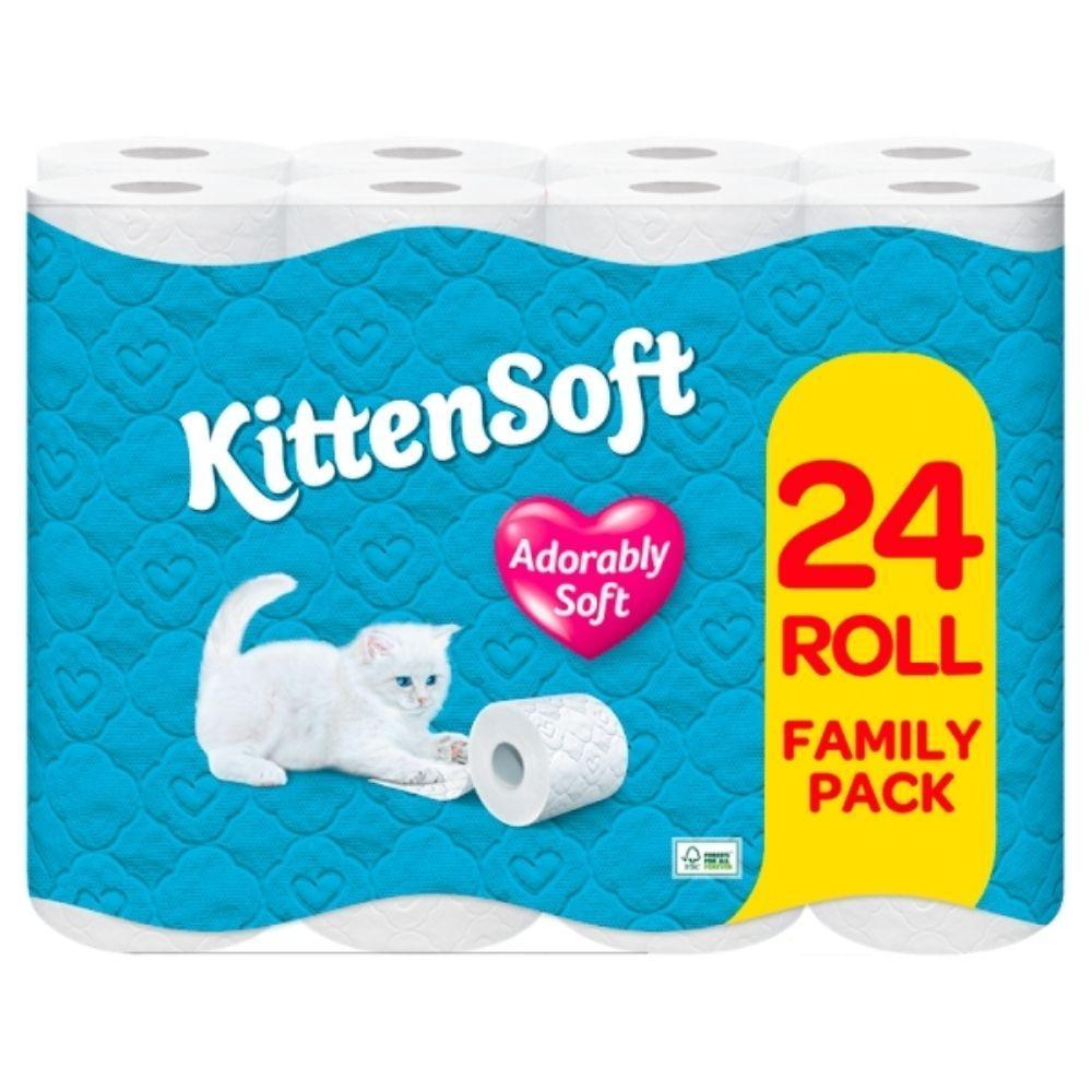 Kittensoft White Toilet Tissue | 24 Roll - Choice Stores