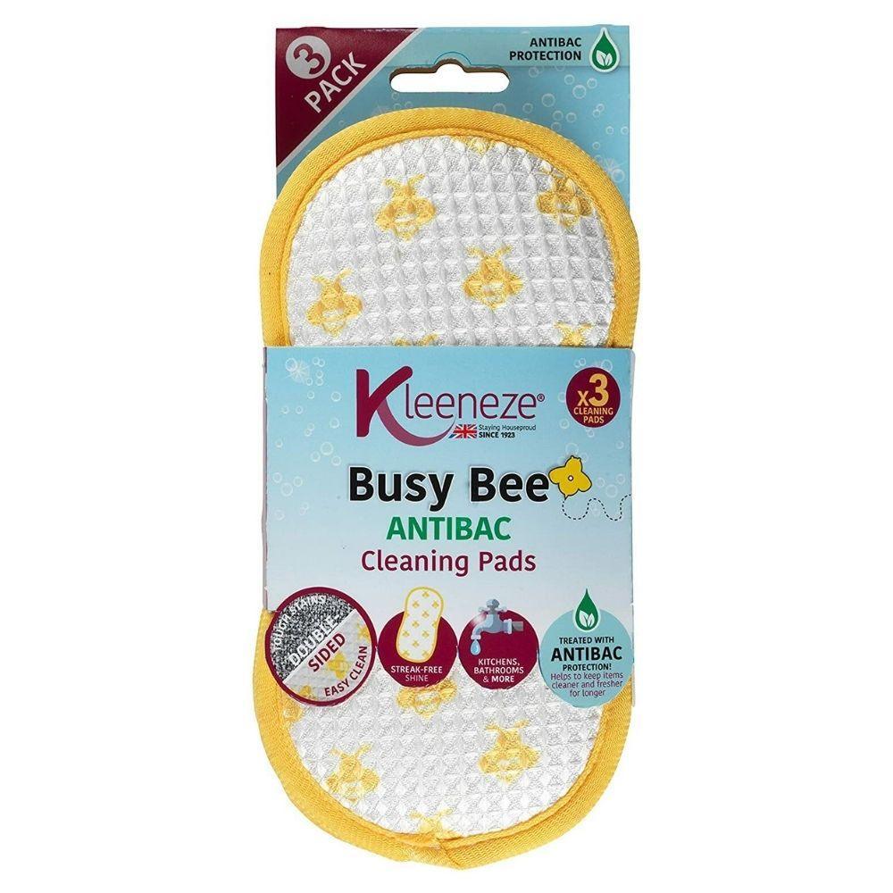 Kleeneze Anti-Bac Busy Bee Cleaning Pads | Pack of 3 - Choice Stores