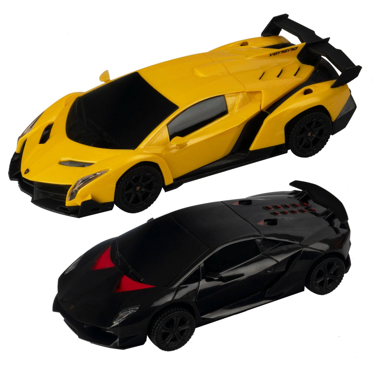 Lamborghini Veneno &amp; Sesto Elemento Frciation Car Set | Pack of 2 - Choice Stores