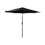 Lifestyle Living Charcoal Grey Octagonal Crank & Tilt Parasol | 3m - Choice Stores