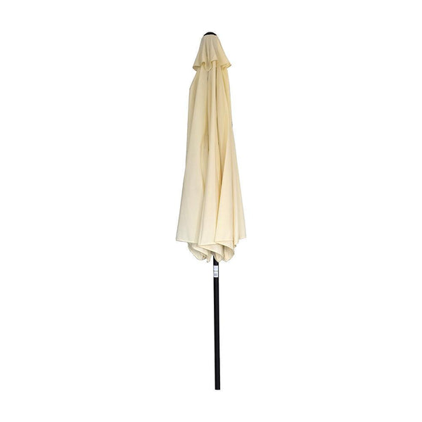 Lifestyle Living Cloud Cream Octagonal Crank & Tilt Parasol | 3m - Choice Stores