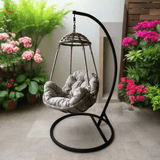 Lifestyle Living Havana Hanging Grey Basket Chair - Choice Stores