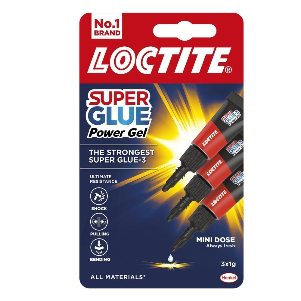 Loctite Mini Trio Power Gel | 3 x 1g - Choice Stores