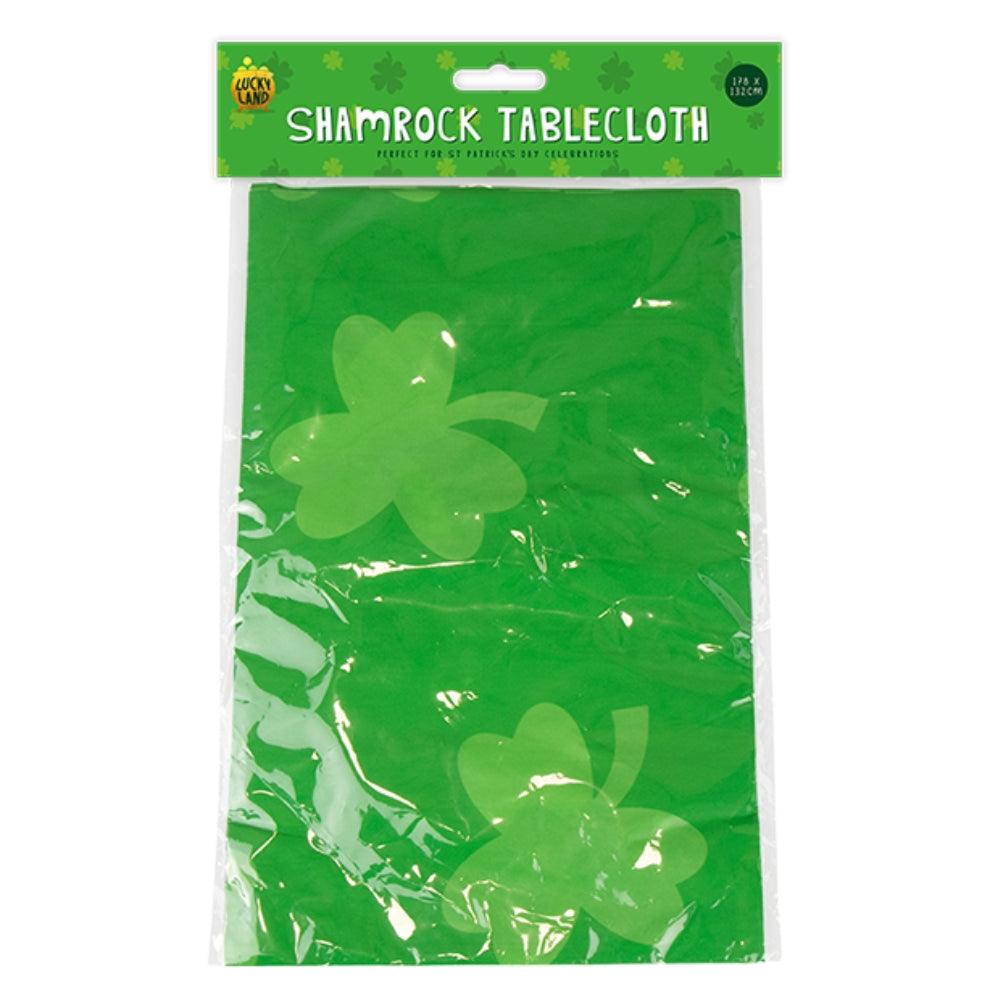 Lucky Land St. Patrick&#39;s Day Shamrock Printed Tablecloth | 178 x 132cm - Choice Stores