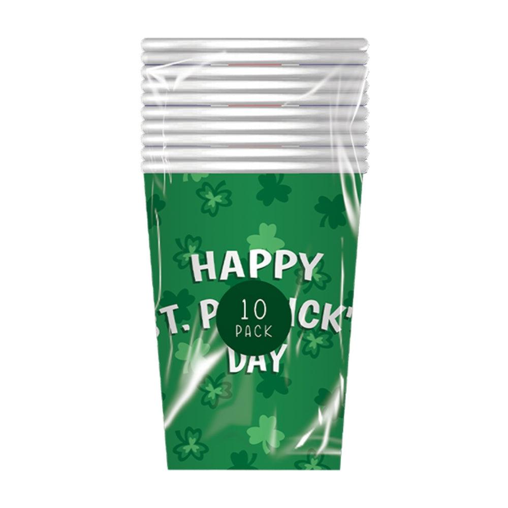 Lucky Land St Patricks Day Paper Cups | Pack of 10 - Choice Stores