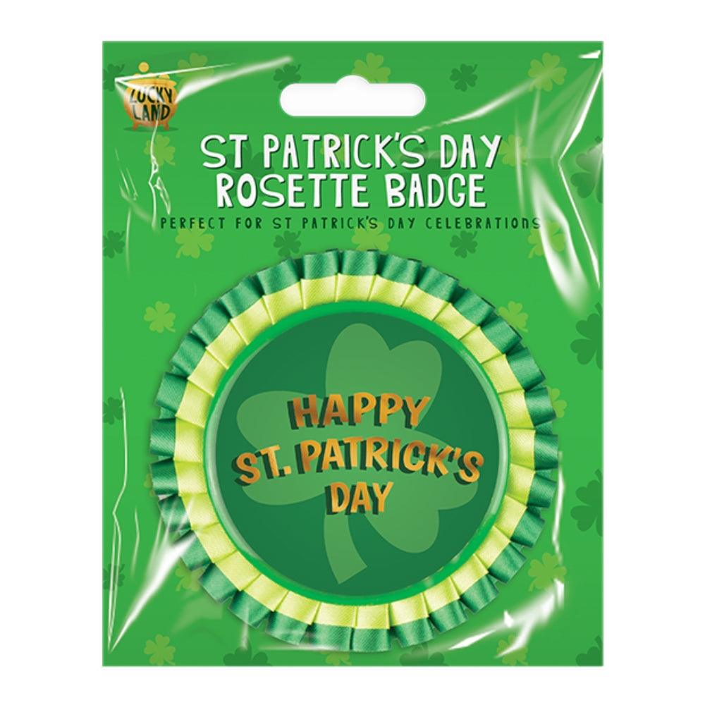 Lucky Land St Patricks Day Rosette Badge - Choice Stores