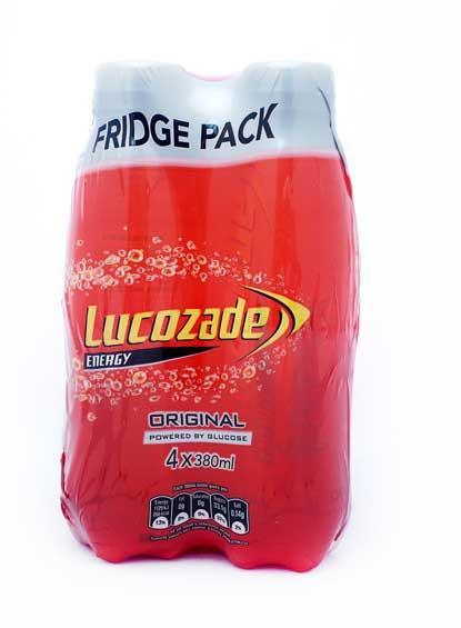 Lucozade Energy Original Fridge Pack | 4 Pack - Choice Stores