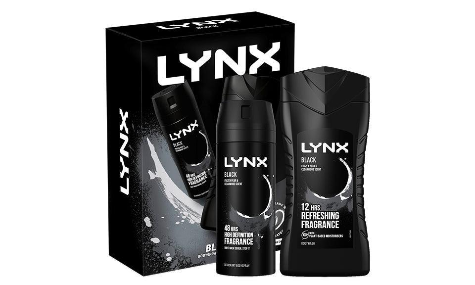 Lynx Black Duo Gift Set for Men - Choice Stores