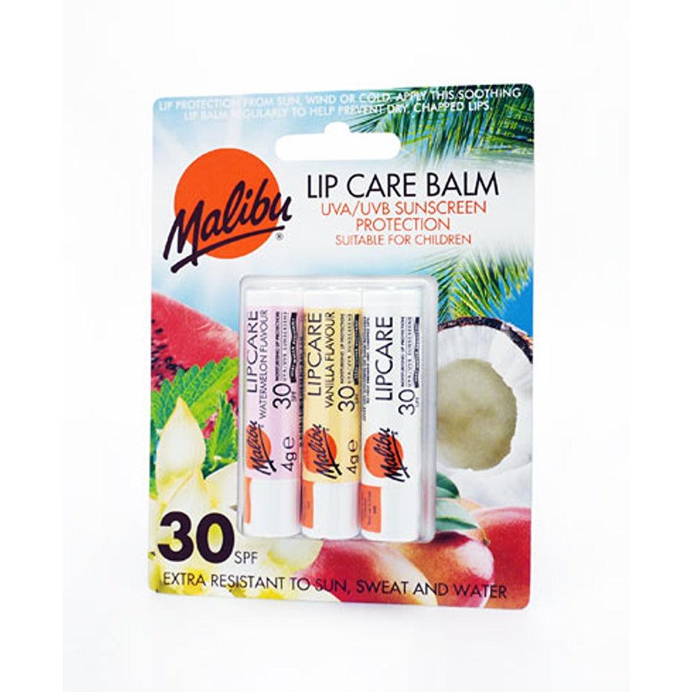 Malibu Lip Care Balm SPF30 | Pack of 3 - Choice Stores