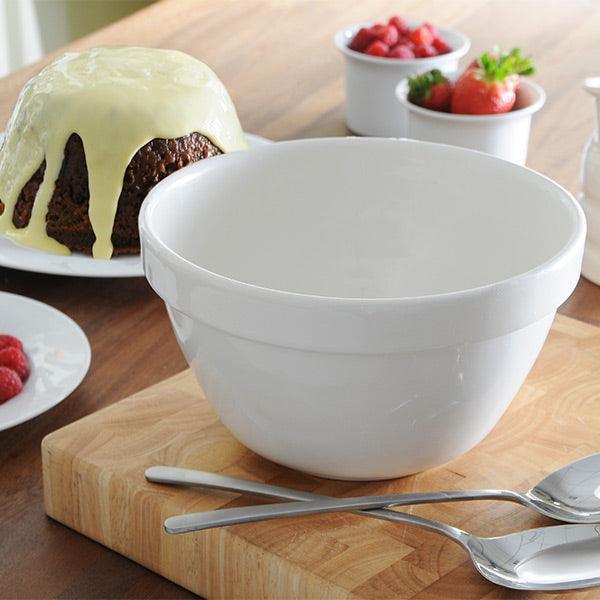 Mason Cash White Pudding Basin | 20cm - Choice Stores