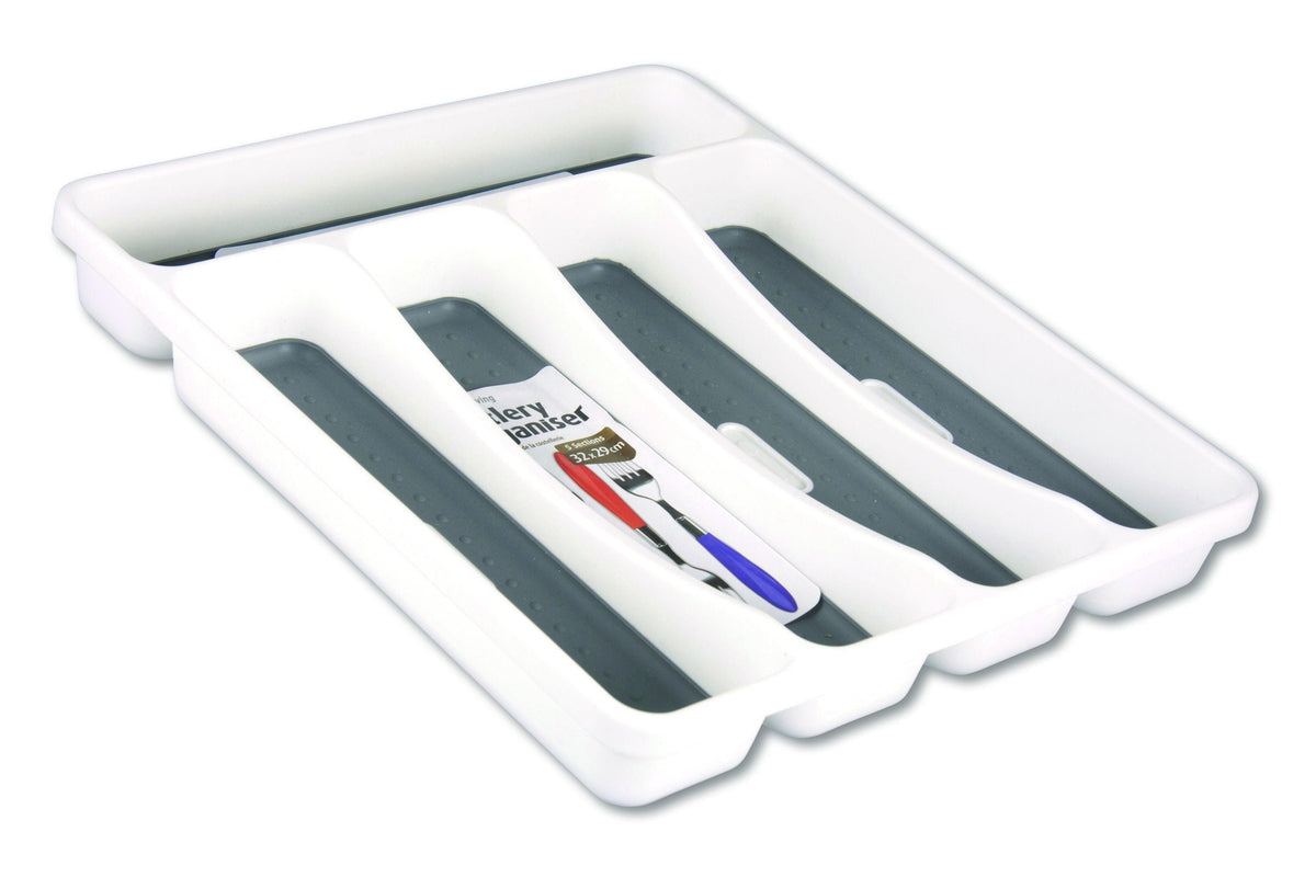 Metro Living Cutlery Tray 5 Section 32 X 29cm - Choice Stores