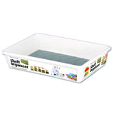 Metro Living Plastic Shelf Organiser Tray - Choice Stores