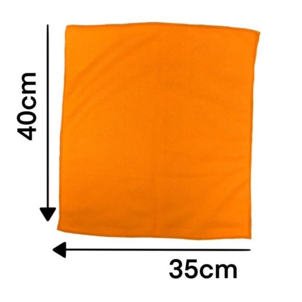 Microfibre Cloths Mega Pack of 10 | 35 cm x 40 cm | 8+2 Free - Choice Stores