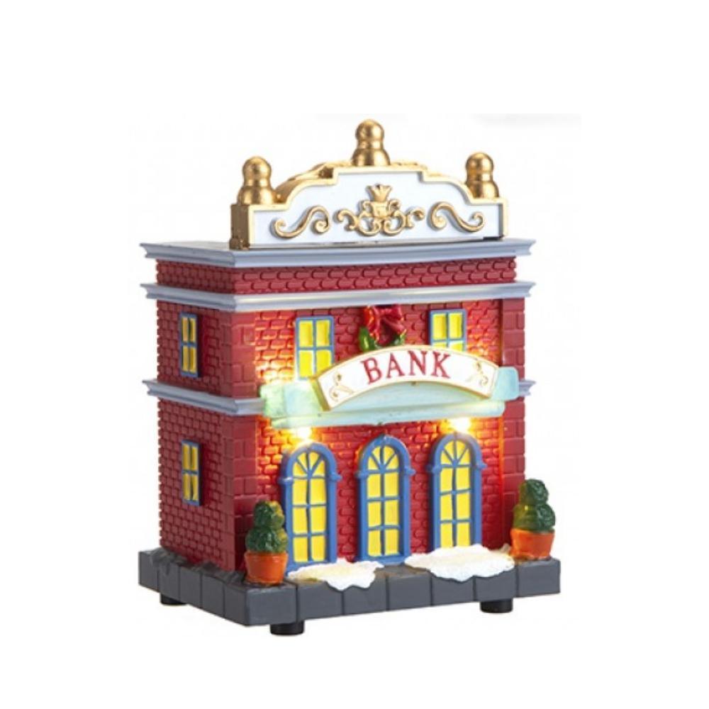 Mini World Light Up Bank Ornament | Battery Operated - Choice Stores