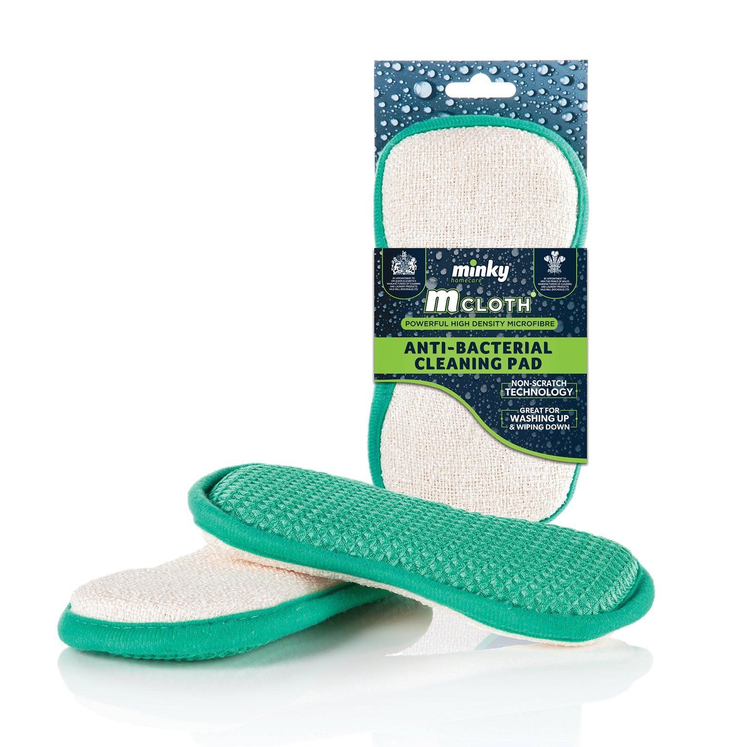 Minky M Cloth Non-Scratch Anti-Bacterial Cleaning Pad - Choice Stores