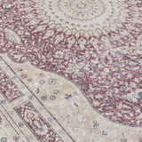 Modena Shiraz Red Cream Rug | Modern Distressed Design - Choice Stores