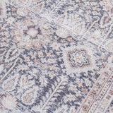 Modena Treviso Grey Cream Rug | Modern Distressed Design - Choice Stores