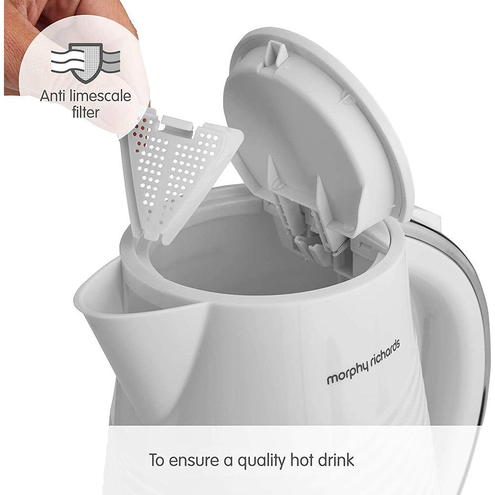 Morphy Richards White Dune Jug Kettle | 1.5L - Choice Stores