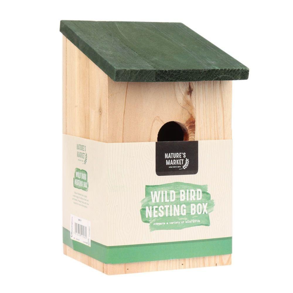 Nature's Market Wooden Bird Box - Choice Stores