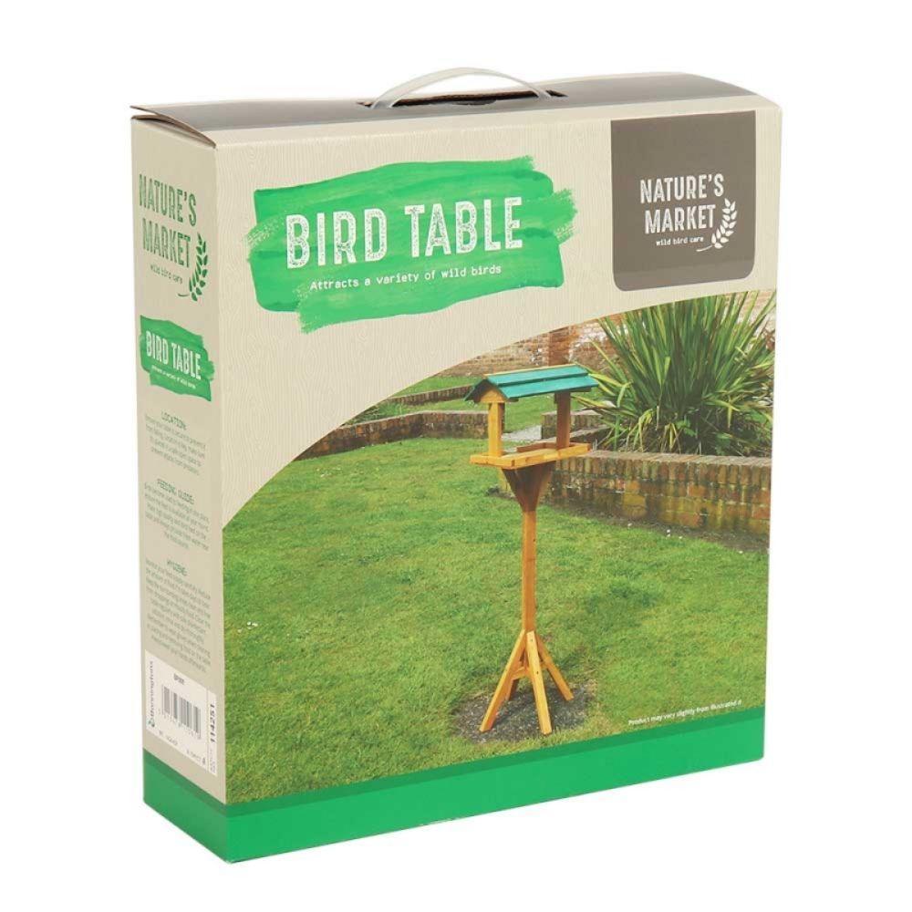 Nature's Market Wooden Bird Table - Choice Stores