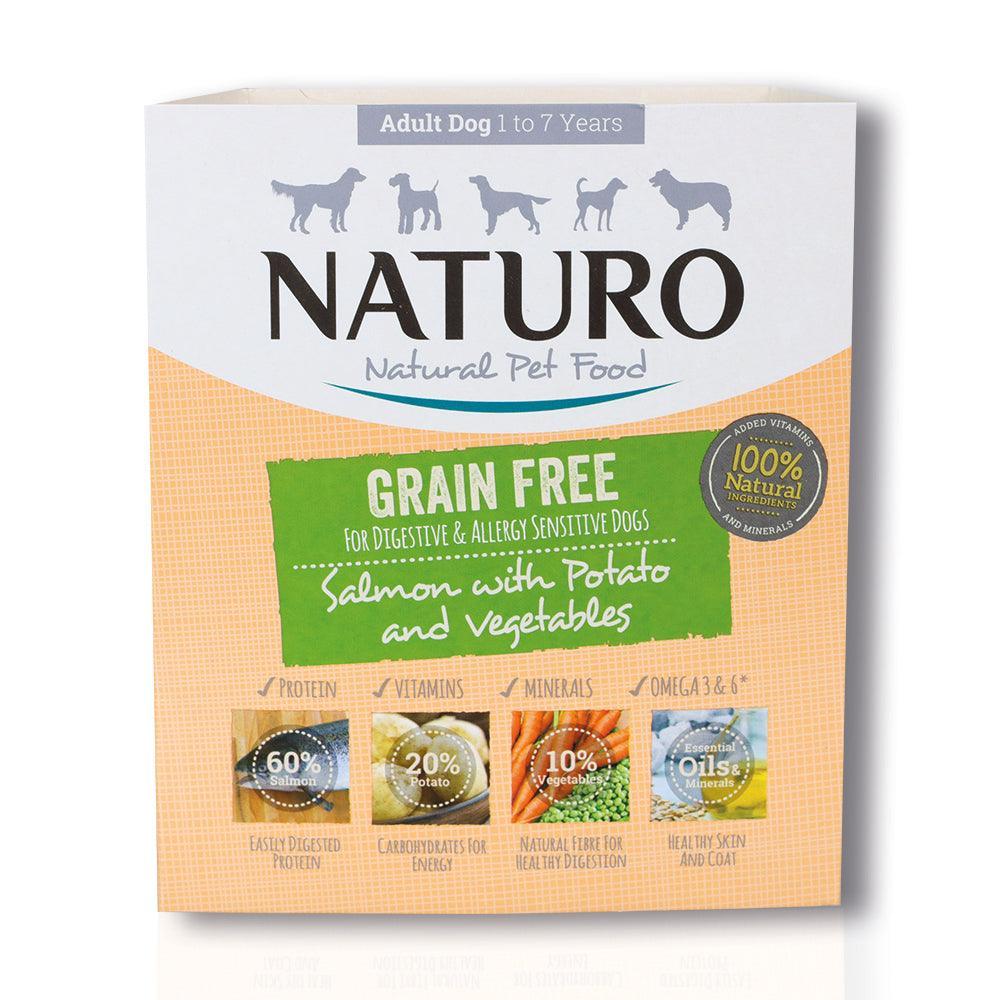 Naturo Grain Free Salmon with Potato & Vegetables | 400g - Choice Stores