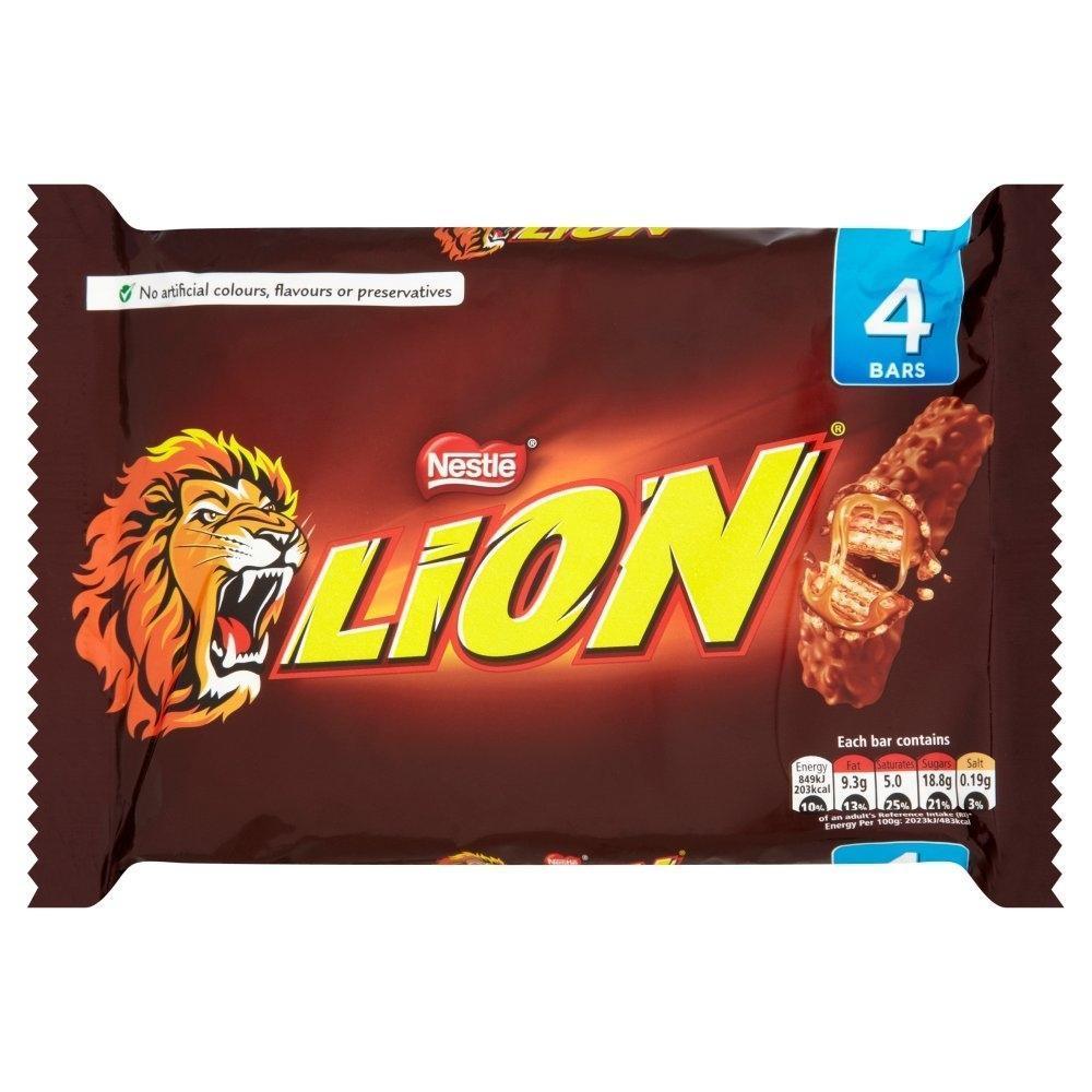 Nestle Lion Milk Chocolate Bars | 4 Pack - Choice Stores