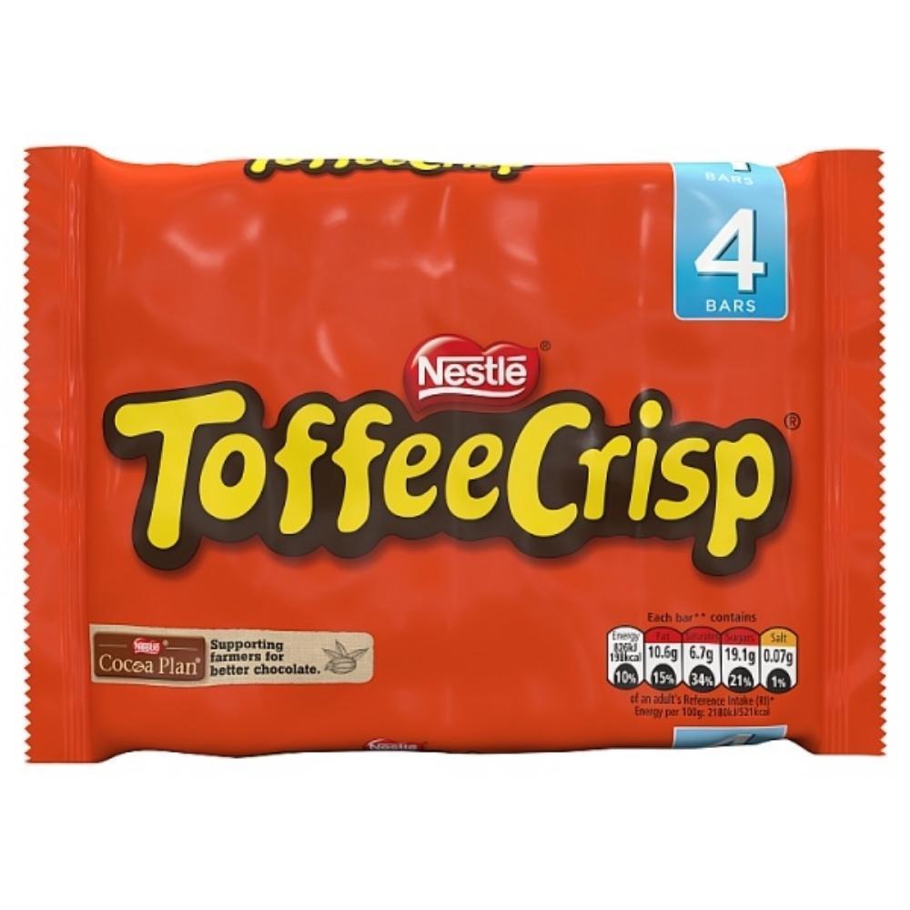 Nestle Toffee Crisp Bars | 4 Pack - Choice Stores