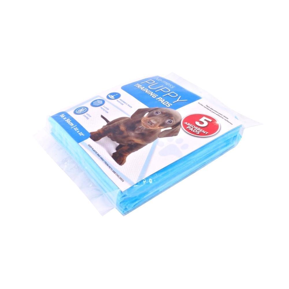 No Mess Dog Training Pads | 56 x 56cm | Pack of 5 - Choice Stores