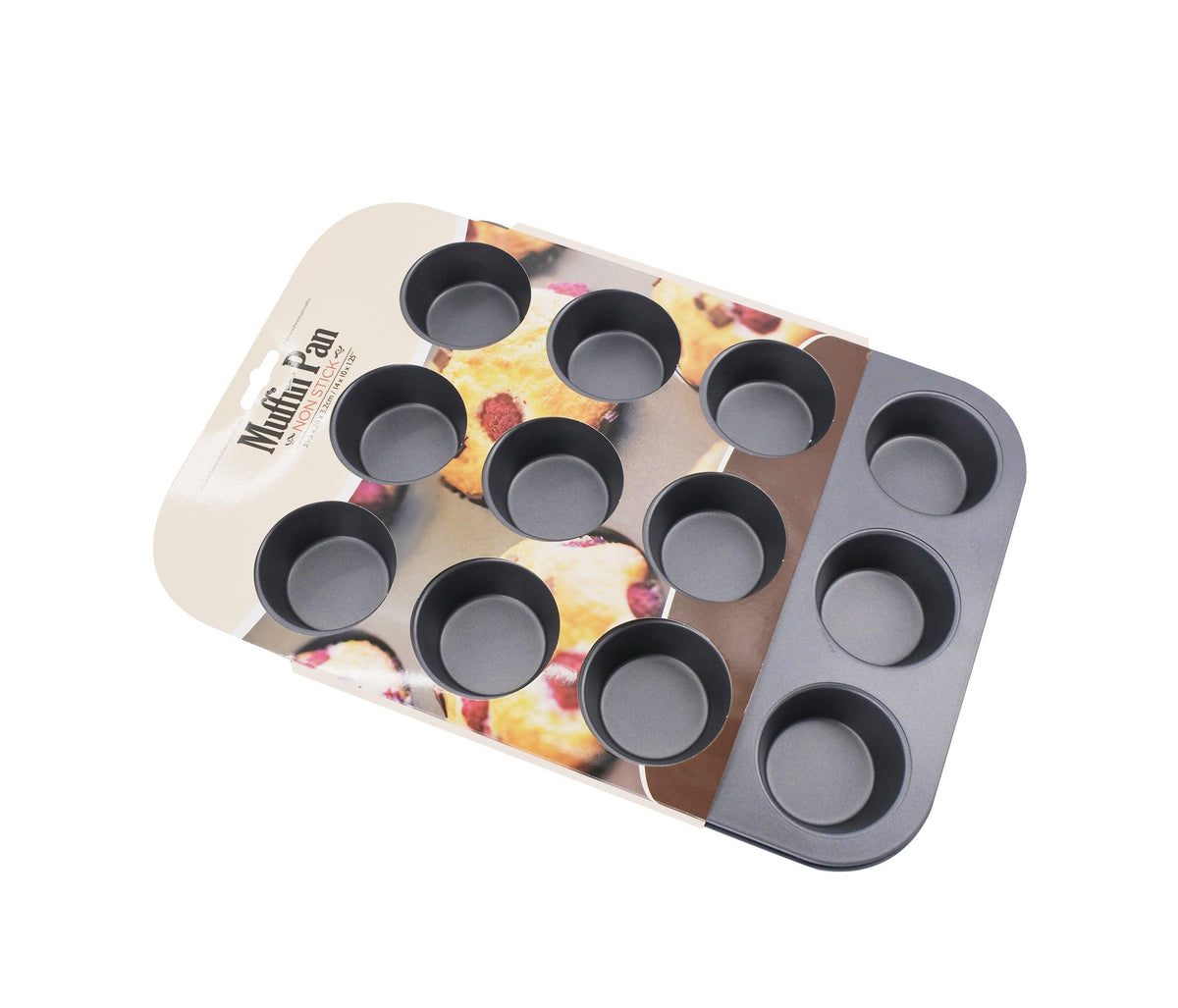 Non-Stick Muffin Pan 12 Cup | Premium Quality - Choice Stores