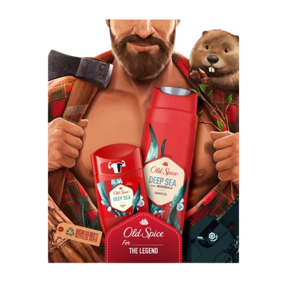 Old Spice The Legend Deep Sea Lumberjack Men's Gift Set - Choice Stores